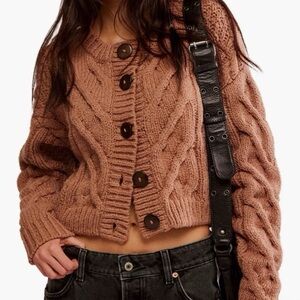 Free People Bonfire Cardigan Sweater